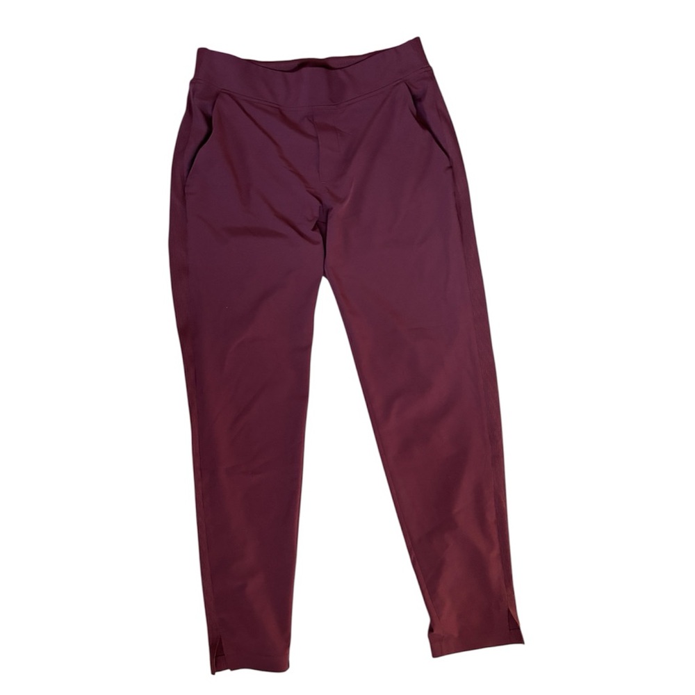 Athleta deep rust ankle pants